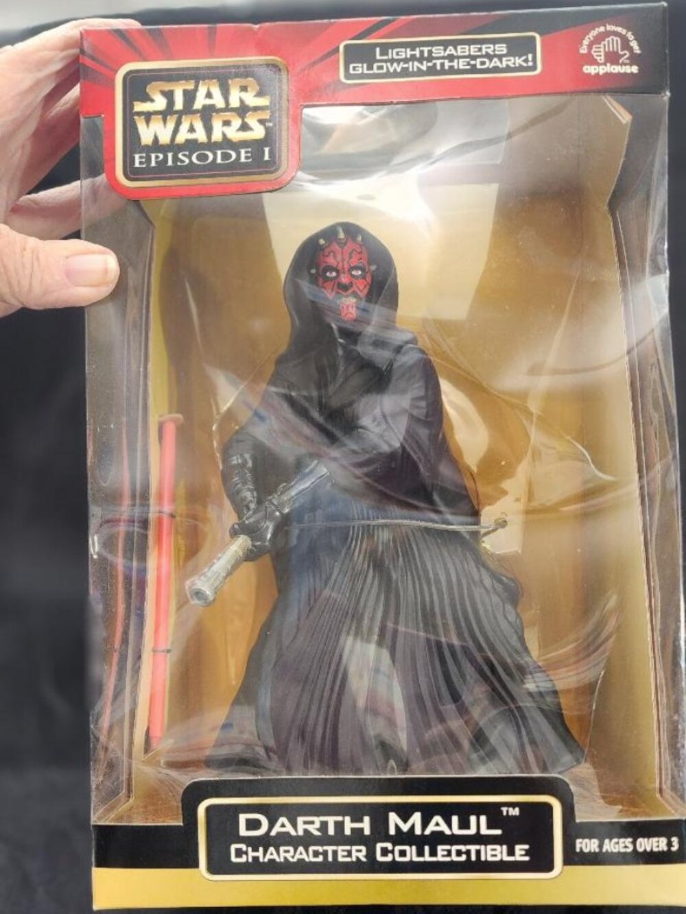 Vintage Star Wars DARTH MAUL 9” action figure NIP -EPISODE 1